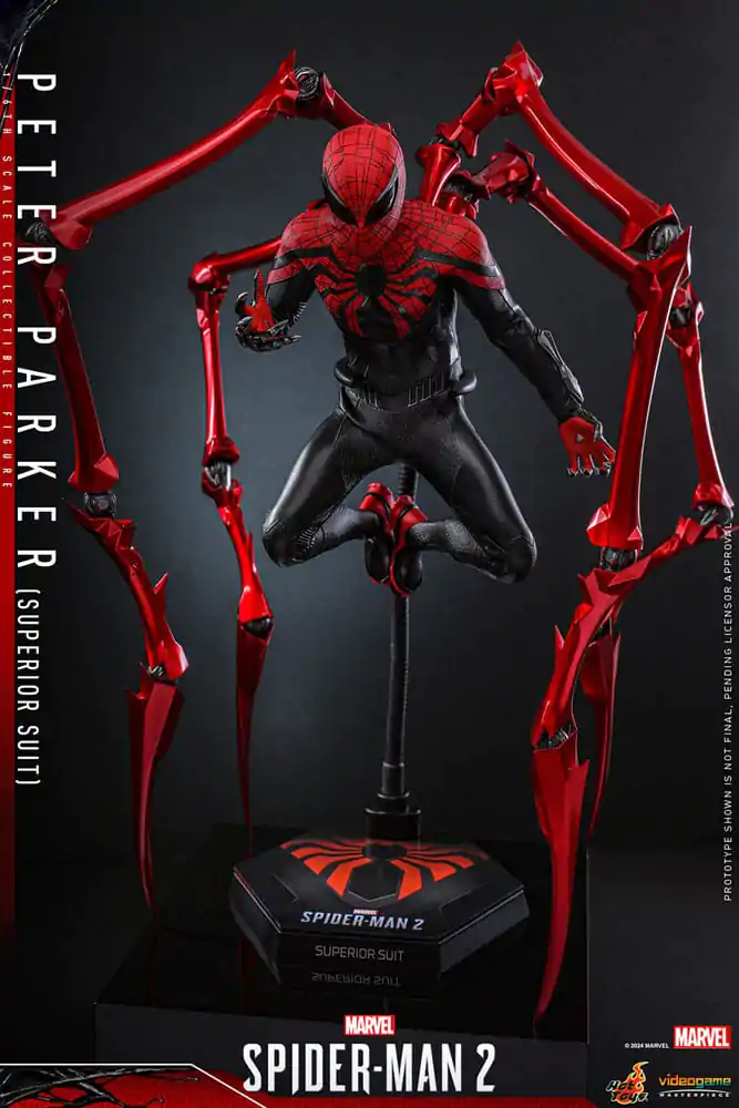 Spider-Man 2 Video Game Masterpiece Action Figure 1/6 Peter Parker (Superior Suit) 30 cm termékfotó