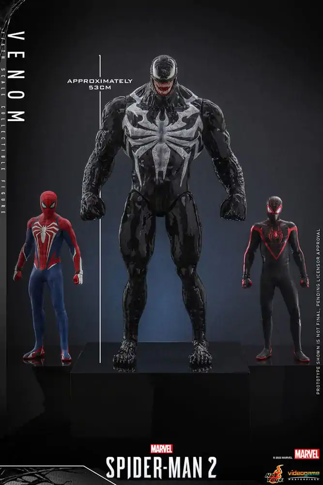 Spider-Man 2 Videogame Masterpiece Akčná figúrka 1/6 Venom 53 cm produktová fotografia
