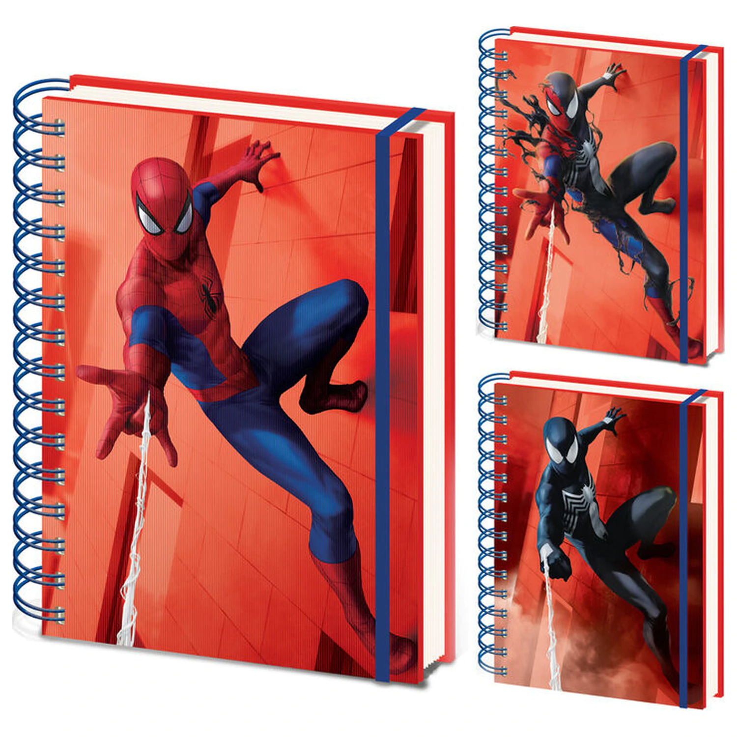 Marvel Spiderman A5 3D lentikulárny zápisník produktová fotografia