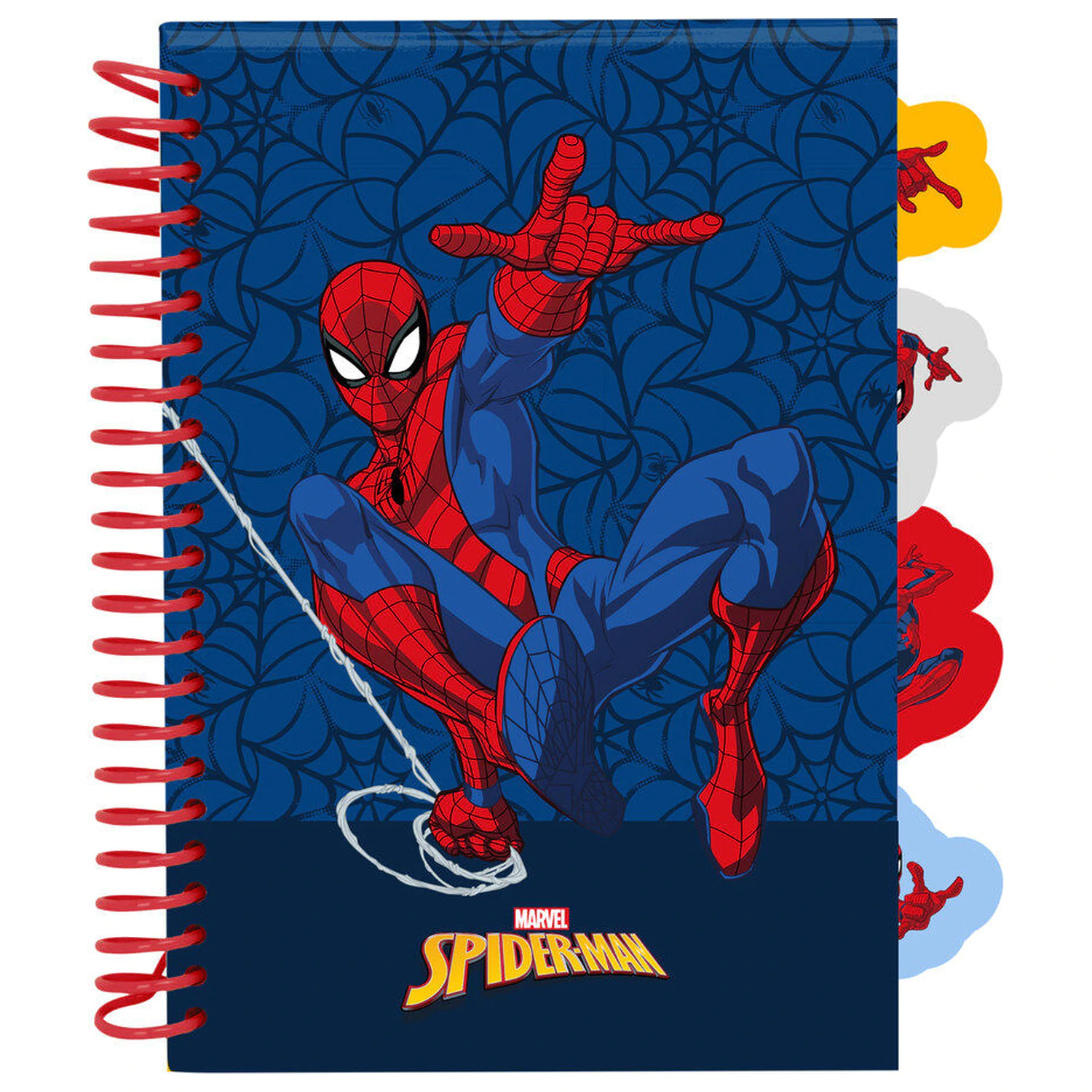 Marvel Spiderman A5 zápisník produktová fotografia