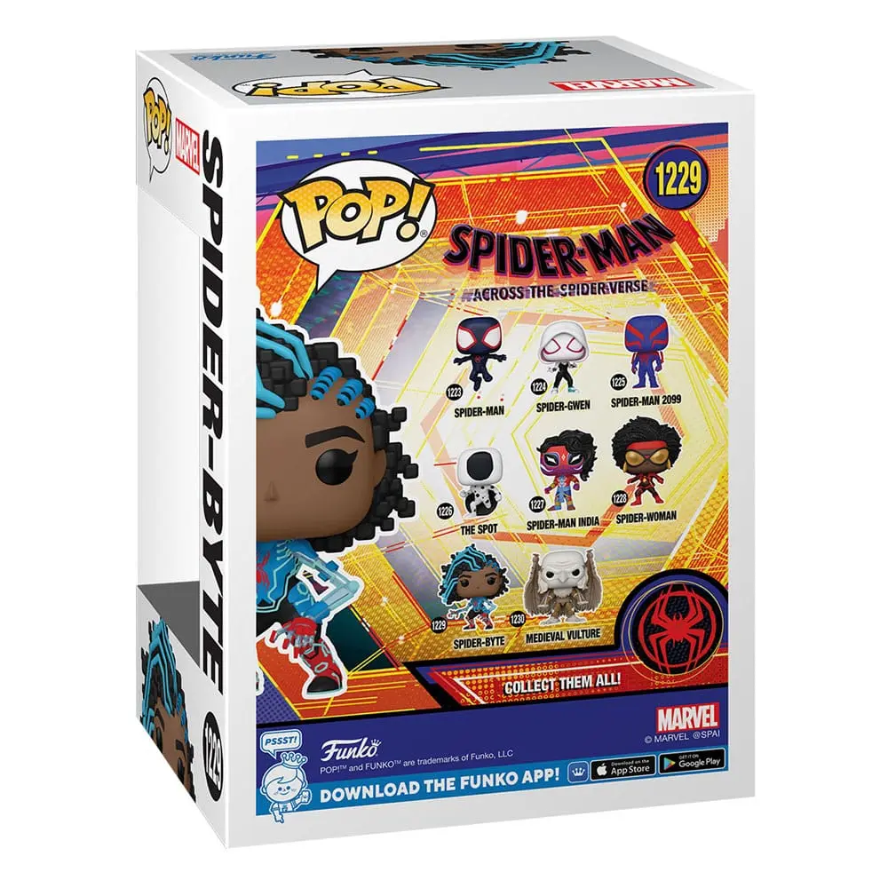 Spider-Man: Across the Spider-Verse POP! Movies Vinyl figúrka Spider-Byte 9 cm termékfotó