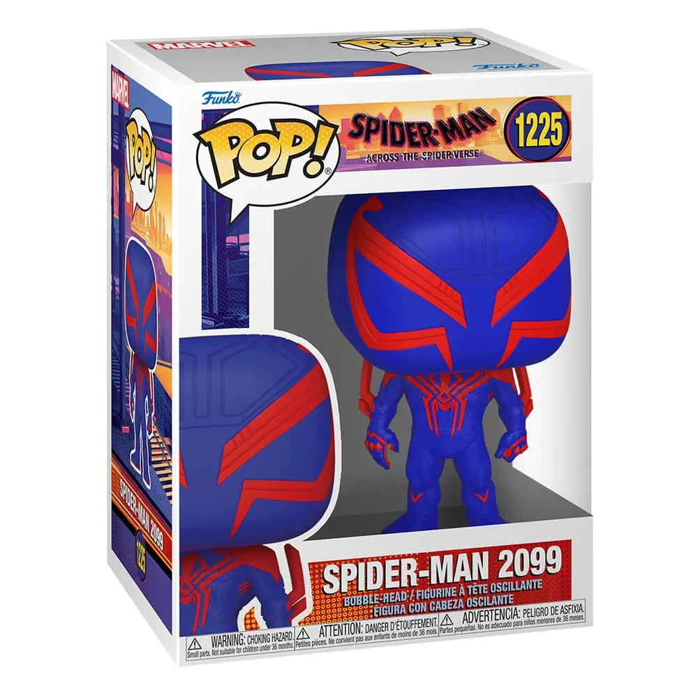 Spider-Man: Across the Spider-Verse POP! Movies Vinyl Figurka Spider-Man 2099 9 cm termékfotó