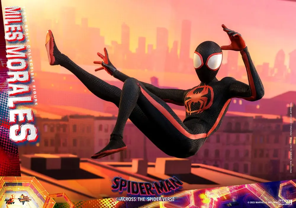 Spider-Man: Across the Spider-Verse Movie Masterpiece Akčná figúrka 1/6 Miles Morales 29 cm termékfotó