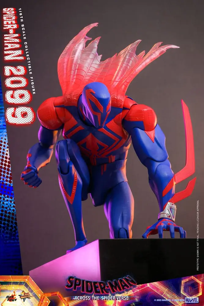 Spider-Man: Across the Spider-Verse Movie Masterpiece Akčná Figúrka 1/6 Spider-Man 2099 33 cm produktová fotografia