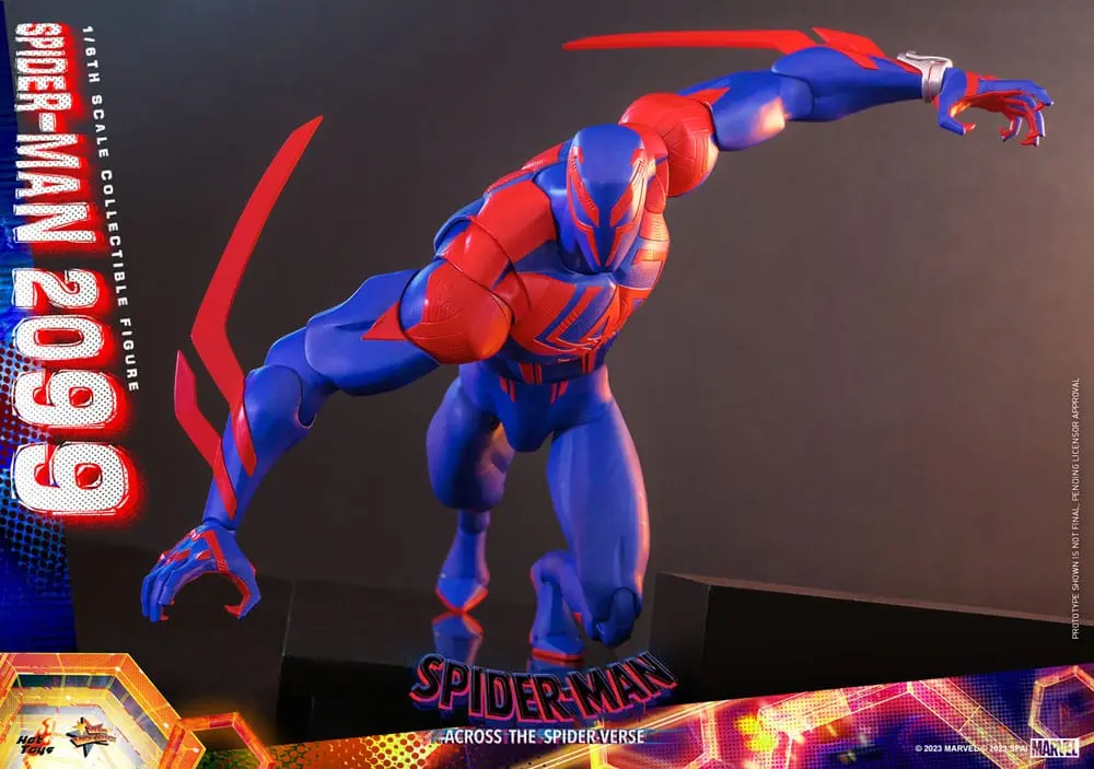 Spider-Man: Across the Spider-Verse Movie Masterpiece Akčná Figúrka 1/6 Spider-Man 2099 33 cm produktová fotografia