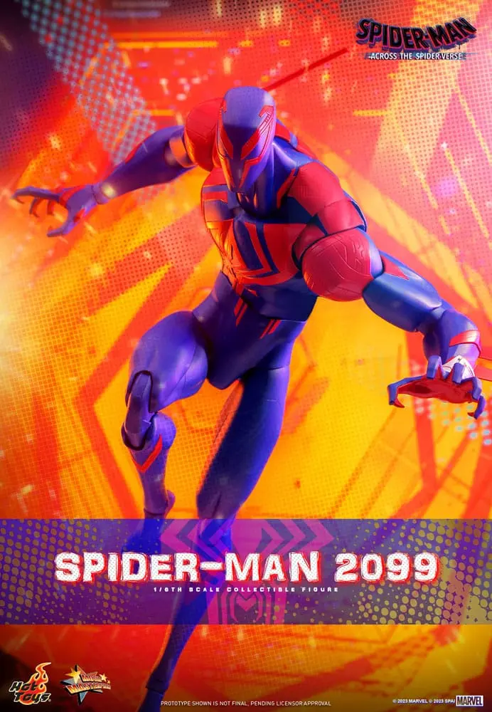 Spider-Man: Across the Spider-Verse Movie Masterpiece Akčná Figúrka 1/6 Spider-Man 2099 33 cm produktová fotografia