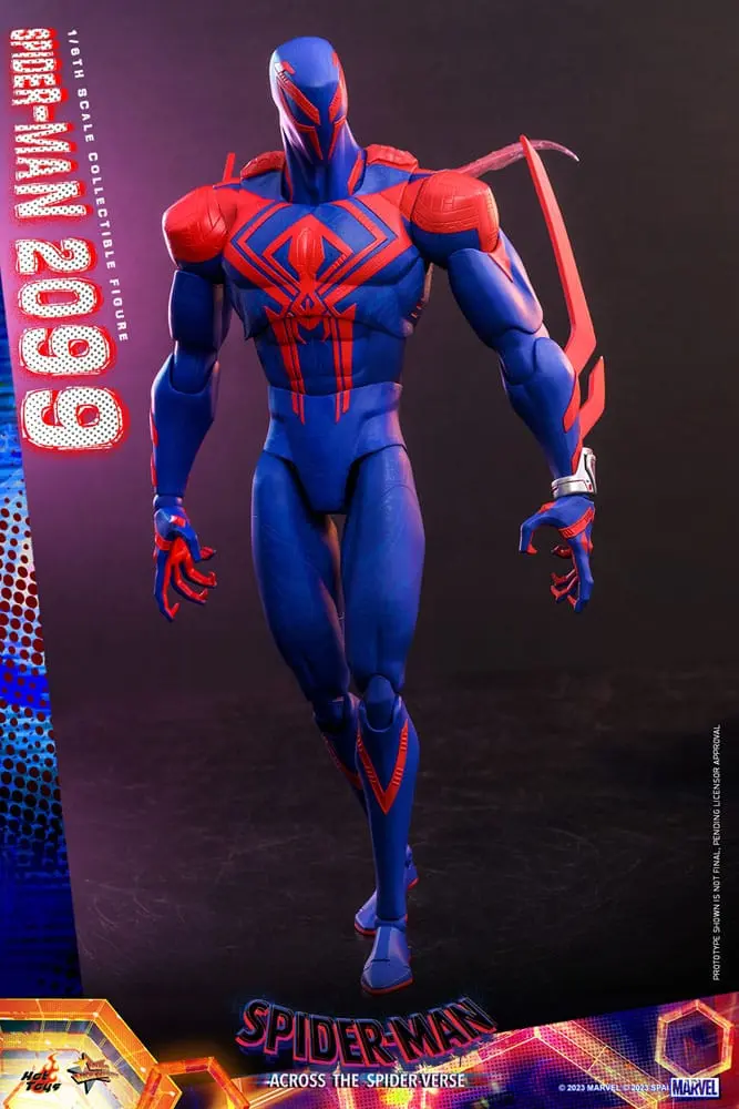 Spider-Man: Across the Spider-Verse Movie Masterpiece Akčná Figúrka 1/6 Spider-Man 2099 33 cm produktová fotografia