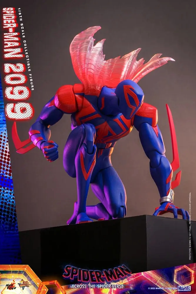 Spider-Man: Across the Spider-Verse Movie Masterpiece Akčná Figúrka 1/6 Spider-Man 2099 33 cm produktová fotografia