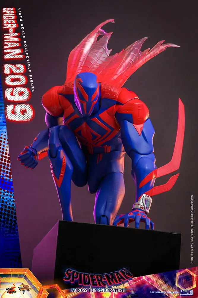Spider-Man: Across the Spider-Verse Movie Masterpiece Akčná Figúrka 1/6 Spider-Man 2099 33 cm produktová fotografia