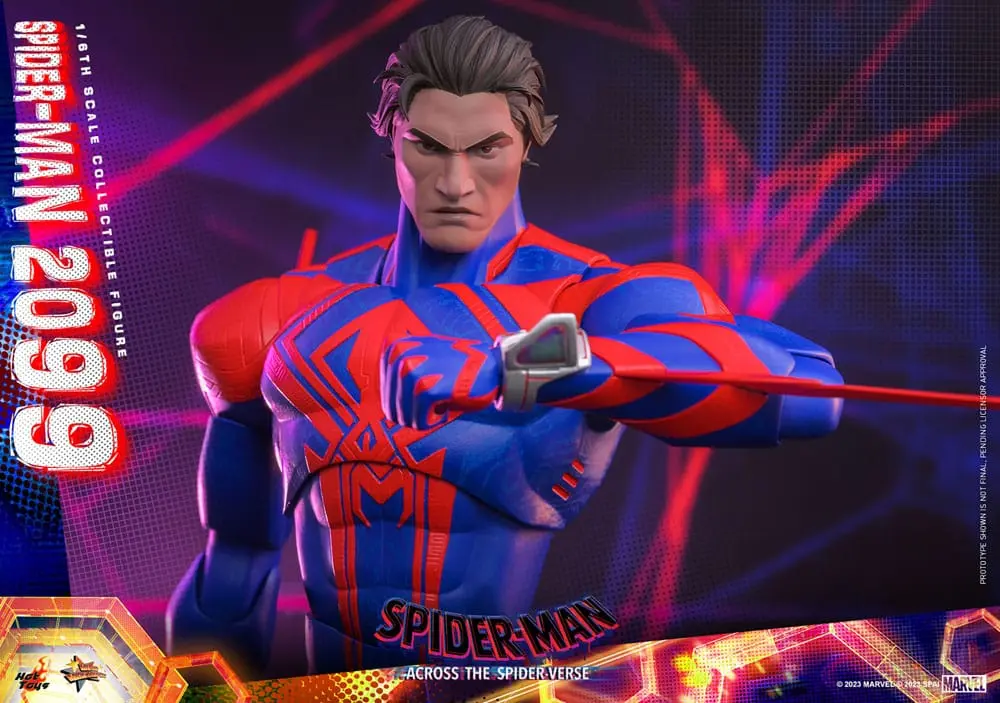 Spider-Man: Across the Spider-Verse Movie Masterpiece Akčná Figúrka 1/6 Spider-Man 2099 33 cm produktová fotografia