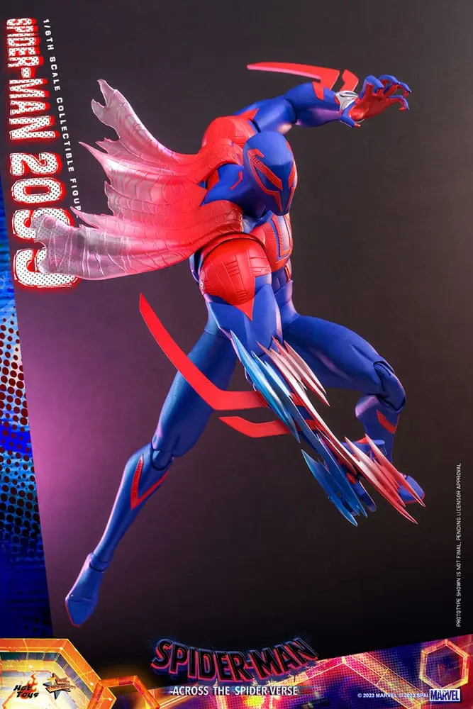 Spider-Man: Across the Spider-Verse Movie Masterpiece Akčná Figúrka 1/6 Spider-Man 2099 33 cm produktová fotografia