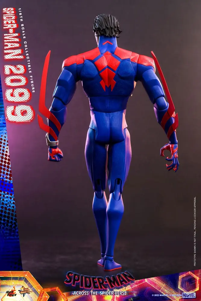 Spider-Man: Across the Spider-Verse Movie Masterpiece Akčná Figúrka 1/6 Spider-Man 2099 33 cm produktová fotografia