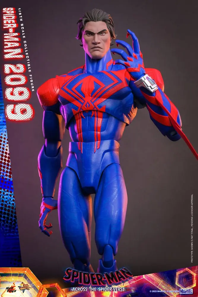 Spider-Man: Across the Spider-Verse Movie Masterpiece Akčná Figúrka 1/6 Spider-Man 2099 33 cm produktová fotografia