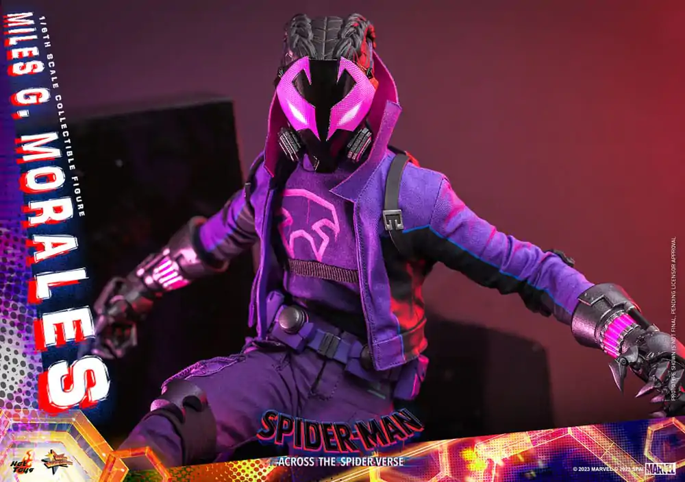 Spider-Man: Across the Spider-Verse Movie Masterpiece Akčná figúrka 1/6 Spider-Punk 32 cm produktová fotografia