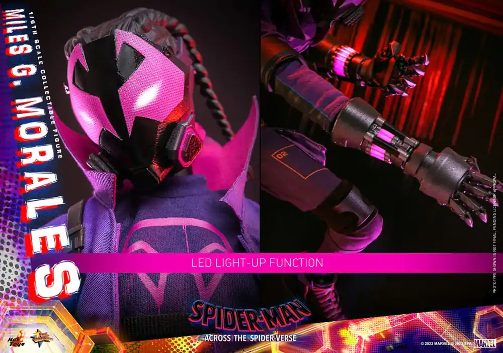 Spider-Man: Across the Spider-Verse Movie Masterpiece Akčná figúrka 1/6 Spider-Punk 32 cm produktová fotografia