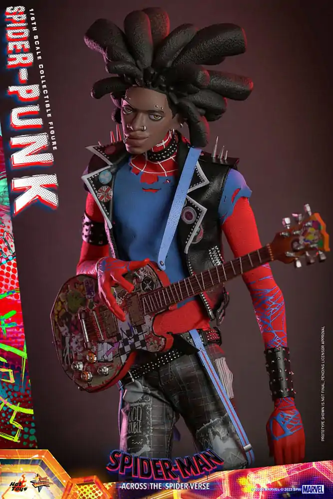 Spider-Man: Across the Spider-Verse Movie Masterpiece Akčná figúrka 1/6 Spider-Punk 32 cm produktová fotografia