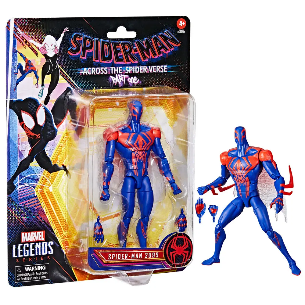 Spider-Man: Across the Spider-Verse Marvel Legends akčná figúrka Spider-Man 2099 15 cm produktová fotografia