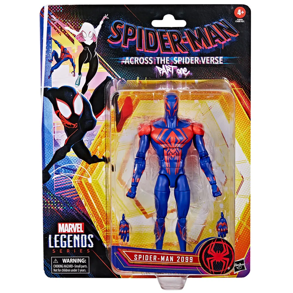 Spider-Man: Across the Spider-Verse Marvel Legends akčná figúrka Spider-Man 2099 15 cm produktová fotografia
