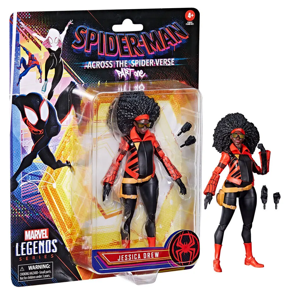 Spider-Man: Across the Spider-Verse Marvel Legends Action Figure Jessica Drew 15 cm akčná figúrka termékfotó