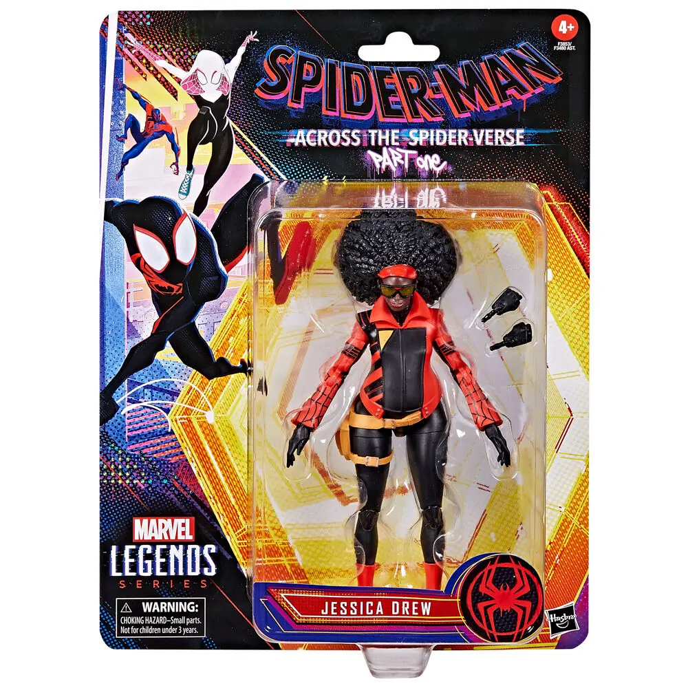 Spider-Man: Across the Spider-Verse Marvel Legends Action Figure Jessica Drew 15 cm akčná figúrka termékfotó