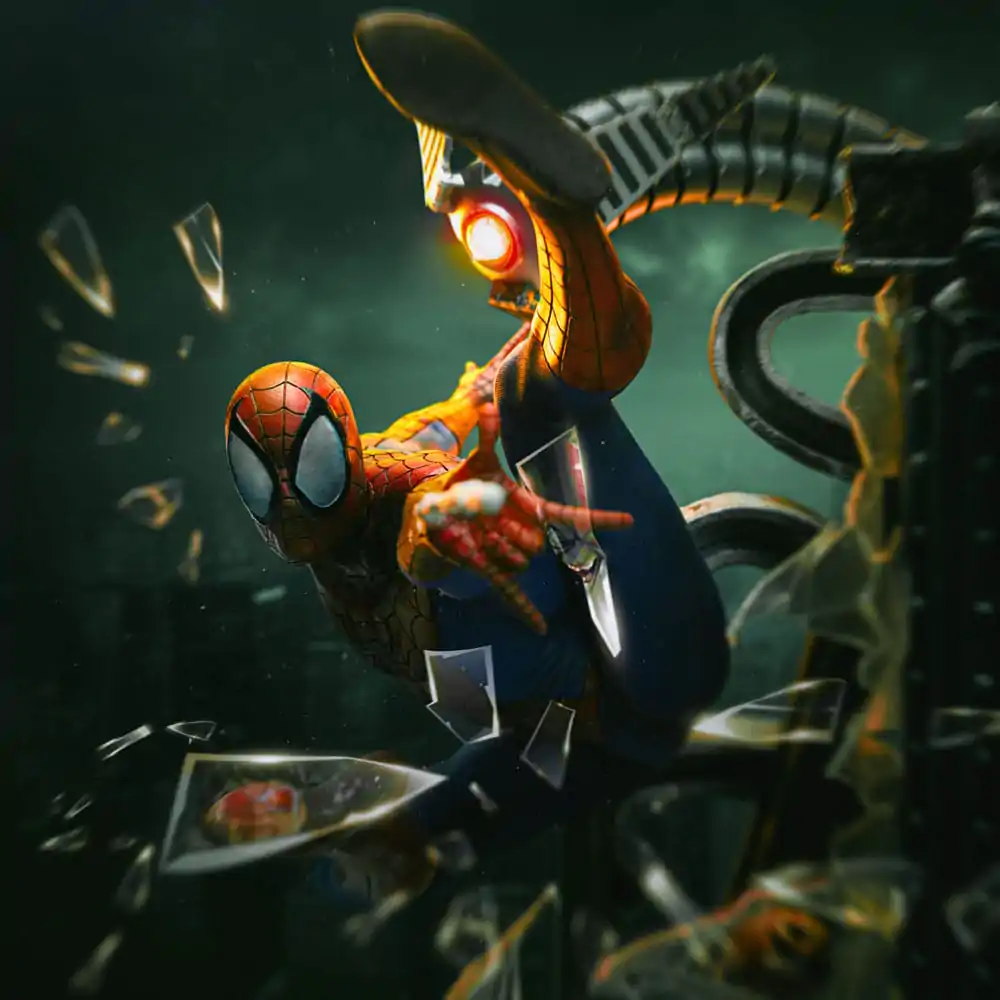 Spider-Man Art Scale Socha 1/10 Spider-Man 10th Anniversary 29 cm produktová fotografia