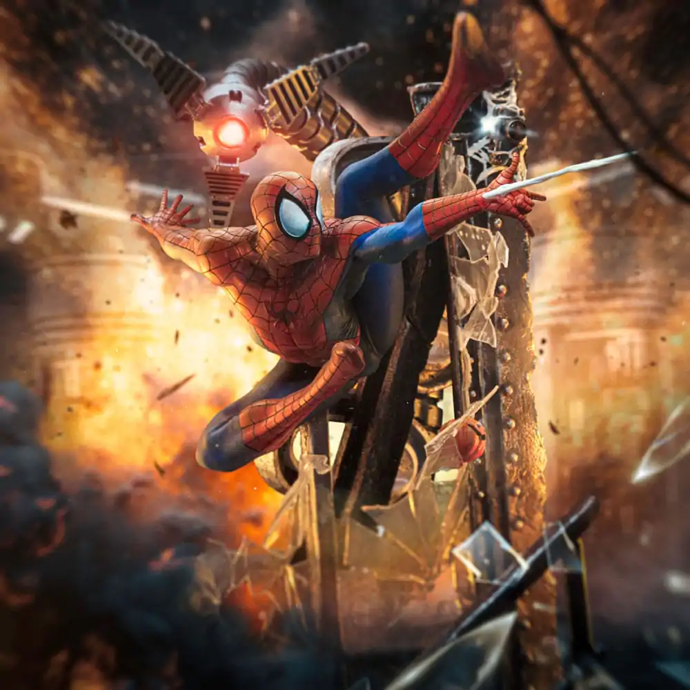 Spider-Man Art Scale Socha 1/10 Spider-Man 10th Anniversary 29 cm produktová fotografia