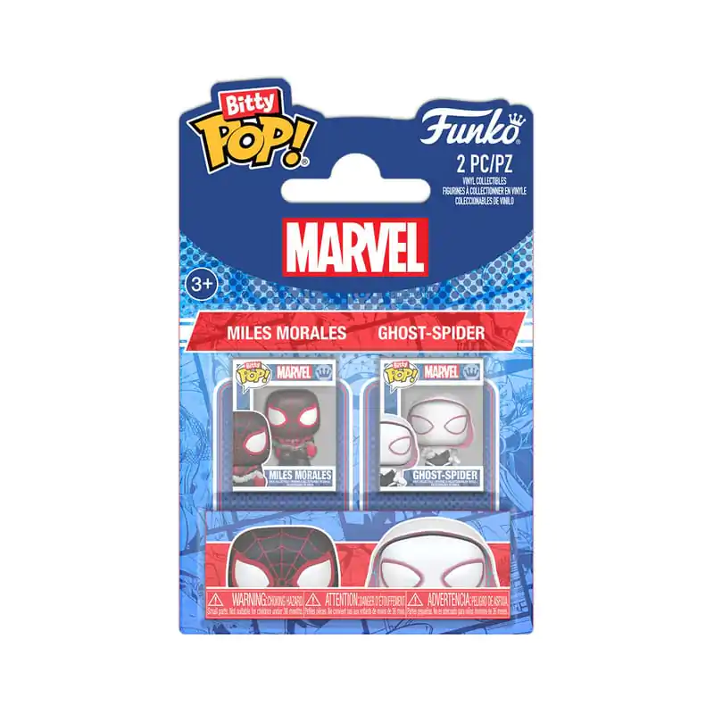 Spider-Man Bitty Funko POP! Vinylová figúrka 2-balenie MilesM&SGwen produktová fotografia