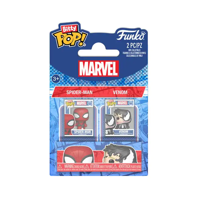 Spider-Man Bitty Funko POP! Vinylová figúrka 2-balenie Spider-Man&Vnm produktová fotografia