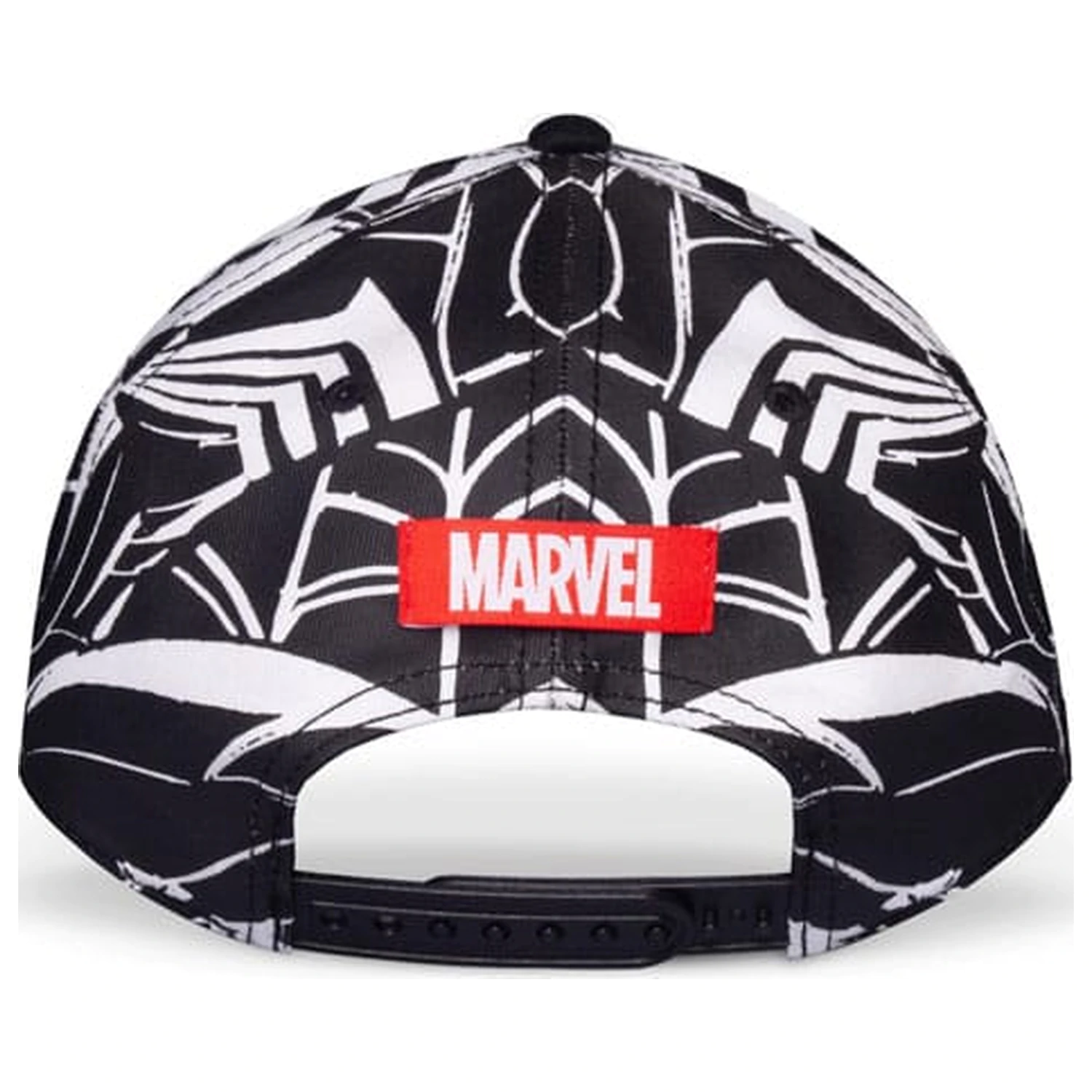 Spider-Man baseballová čiapka Black & White celoplošná potlač produktová fotografia