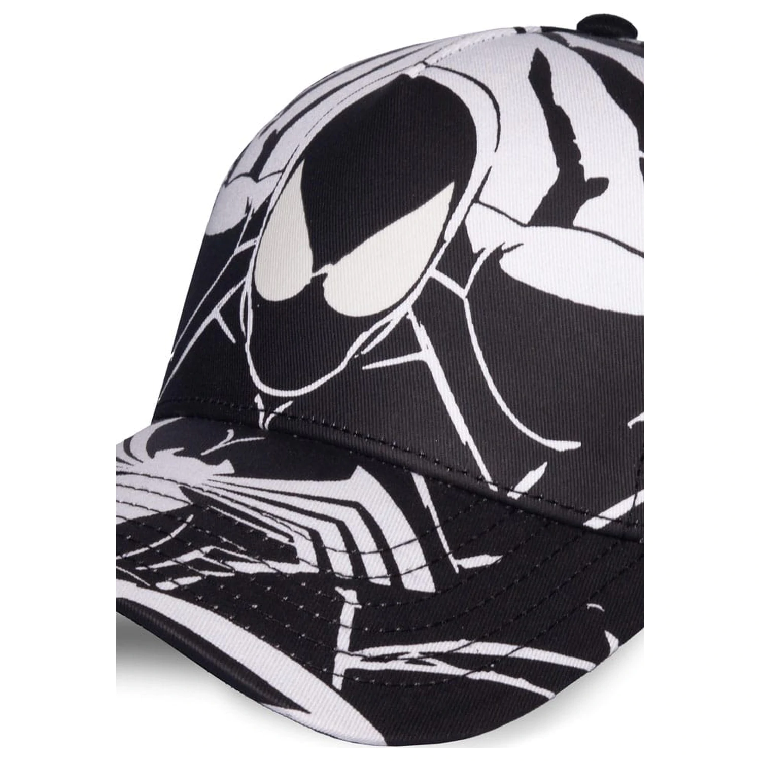 Spider-Man baseballová čiapka Black & White celoplošná potlač produktová fotografia