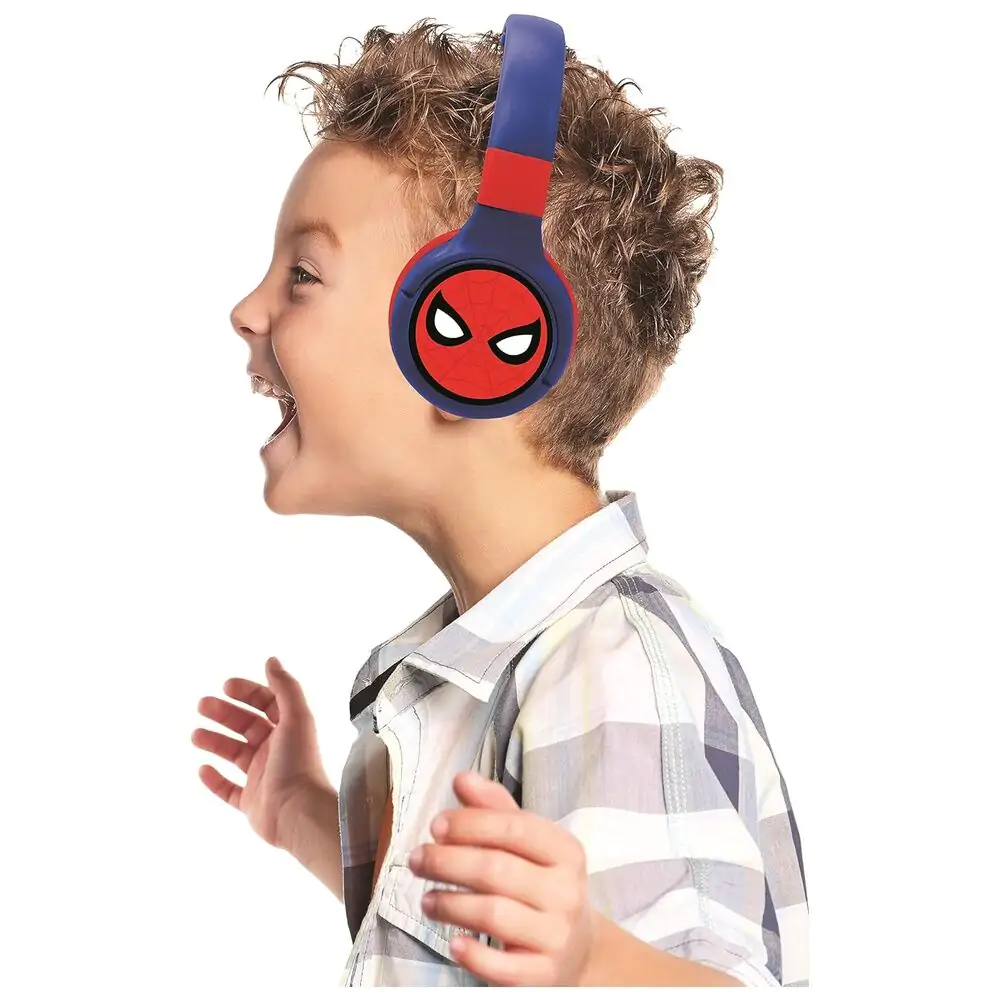 Marvel Spiderman Bluetooth bezdrôtové slúchadlá produktová fotografia