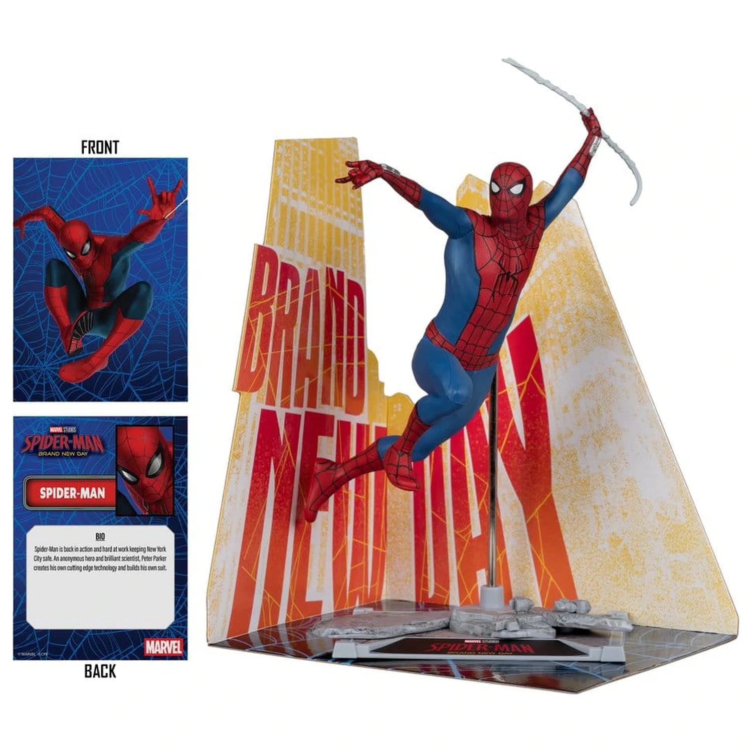 Spider-Man: Brand New Day (2026) Marvel Studios Socha 1/10 Spider-Man 17 cm produktová fotografia