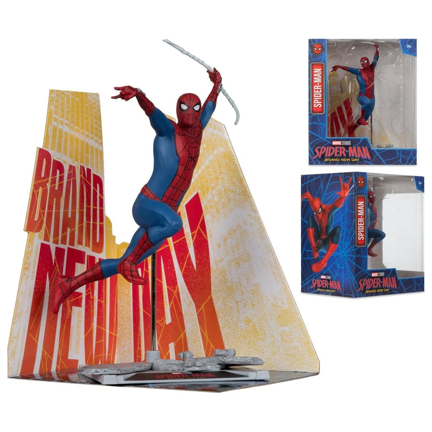 Spider-Man: Brand New Day (2026) Marvel Studios Socha 1/10 Spider-Man 17 cm produktová fotografia
