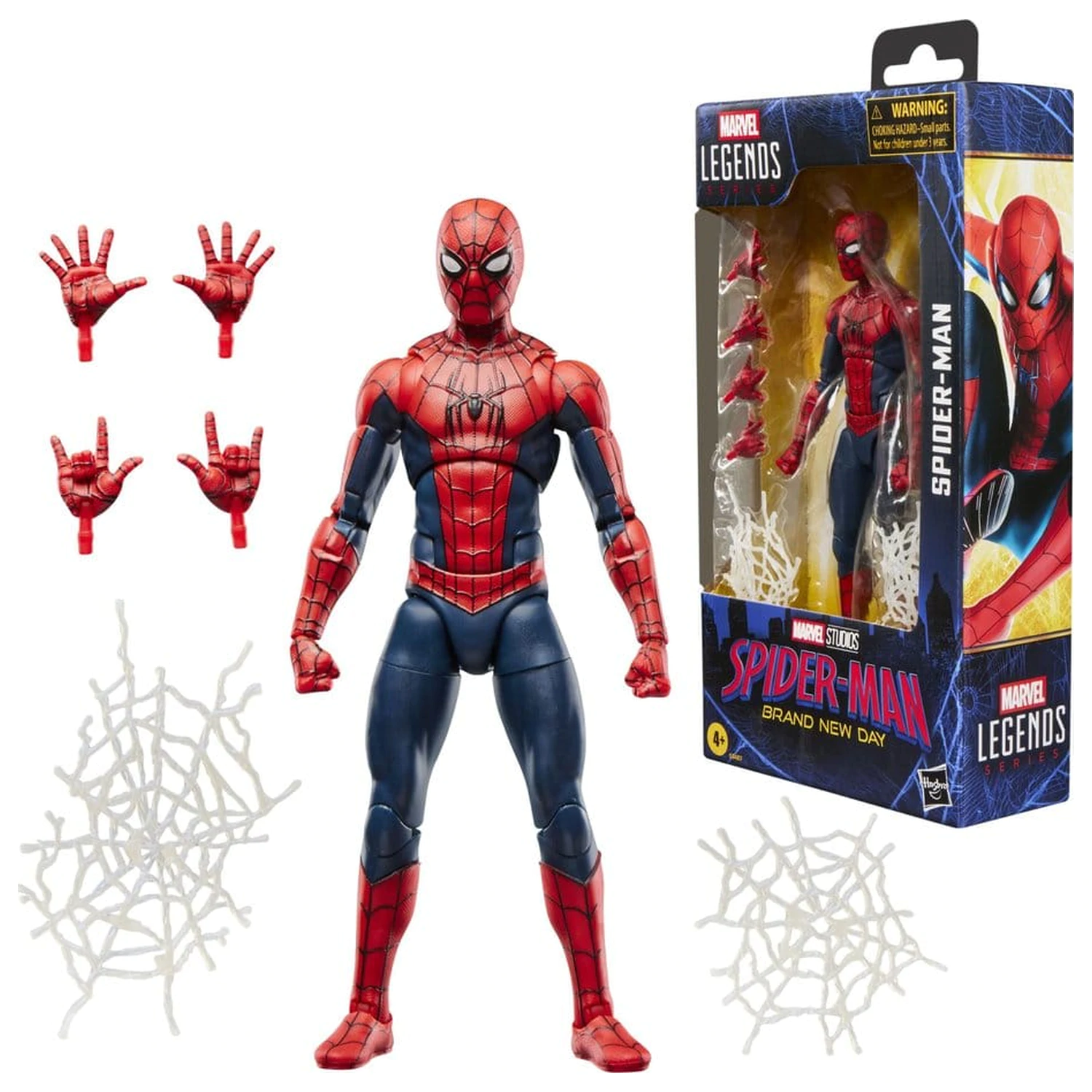 Spider-Man: Brand New Day Marvel Legends akčná figúrka Spider-Man 15 cm produktová fotografia
