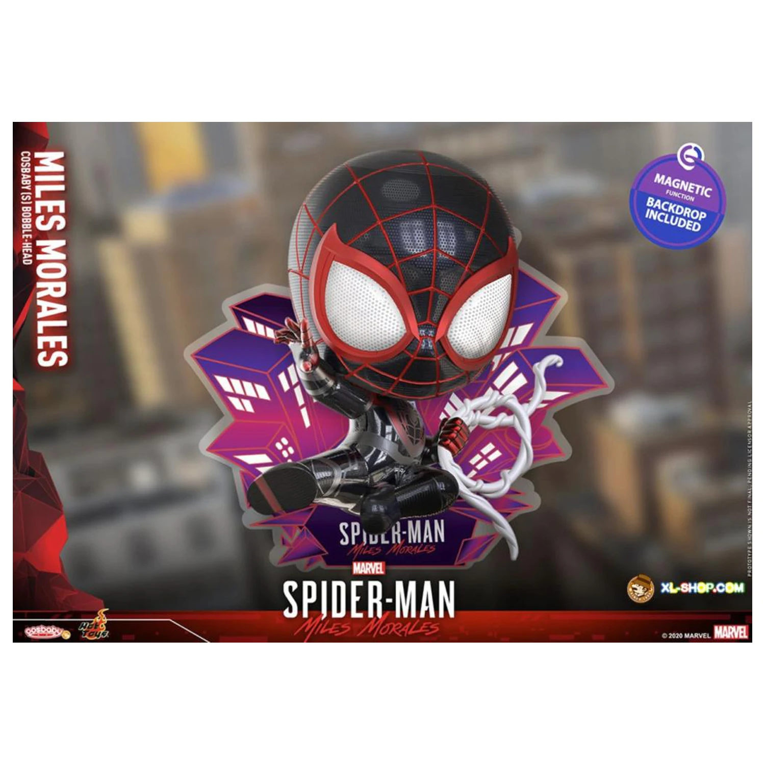 Spider-Man Cosbaby Séria 4 Miles Morales Bodega Cat Suit produktová fotografia