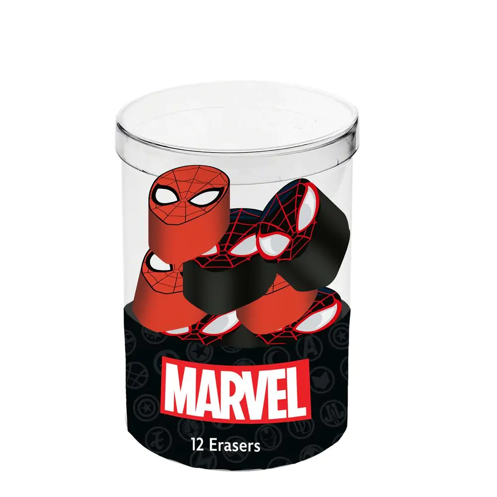 Marvel Spiderman Kocka 12 gúm produktová fotografia