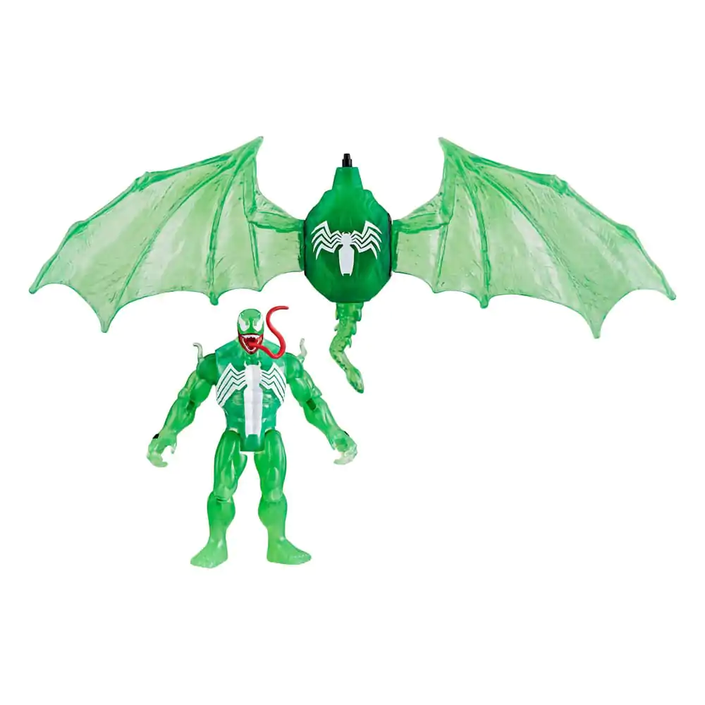 Spider-Man Epic Hero Series Web Splashers Akčná figúrka Green Symbiote Hydro Wing Blast 10 cm termékfotó