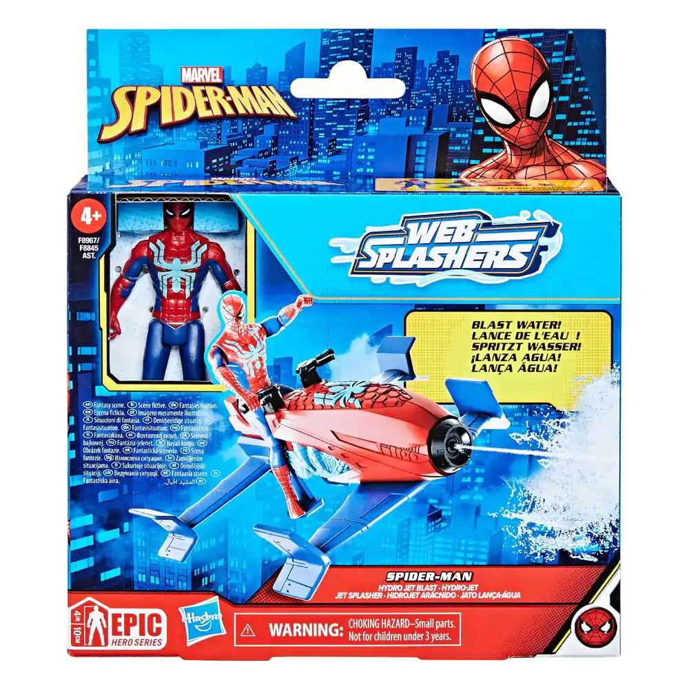 Spider-Man Epic Hero Series Web Splashers Akčná figúrka Spider-Man Hydro Jet Blast 10 cm produktová fotografia