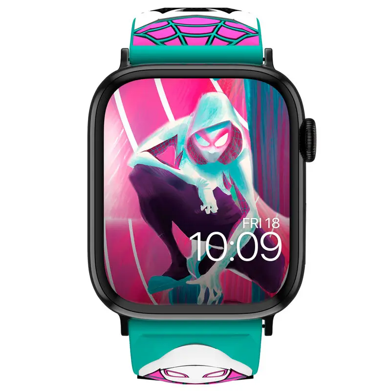Marvel Spiderman Ghost-Spider Gwen remienok + vzory tvárí produktová fotografia