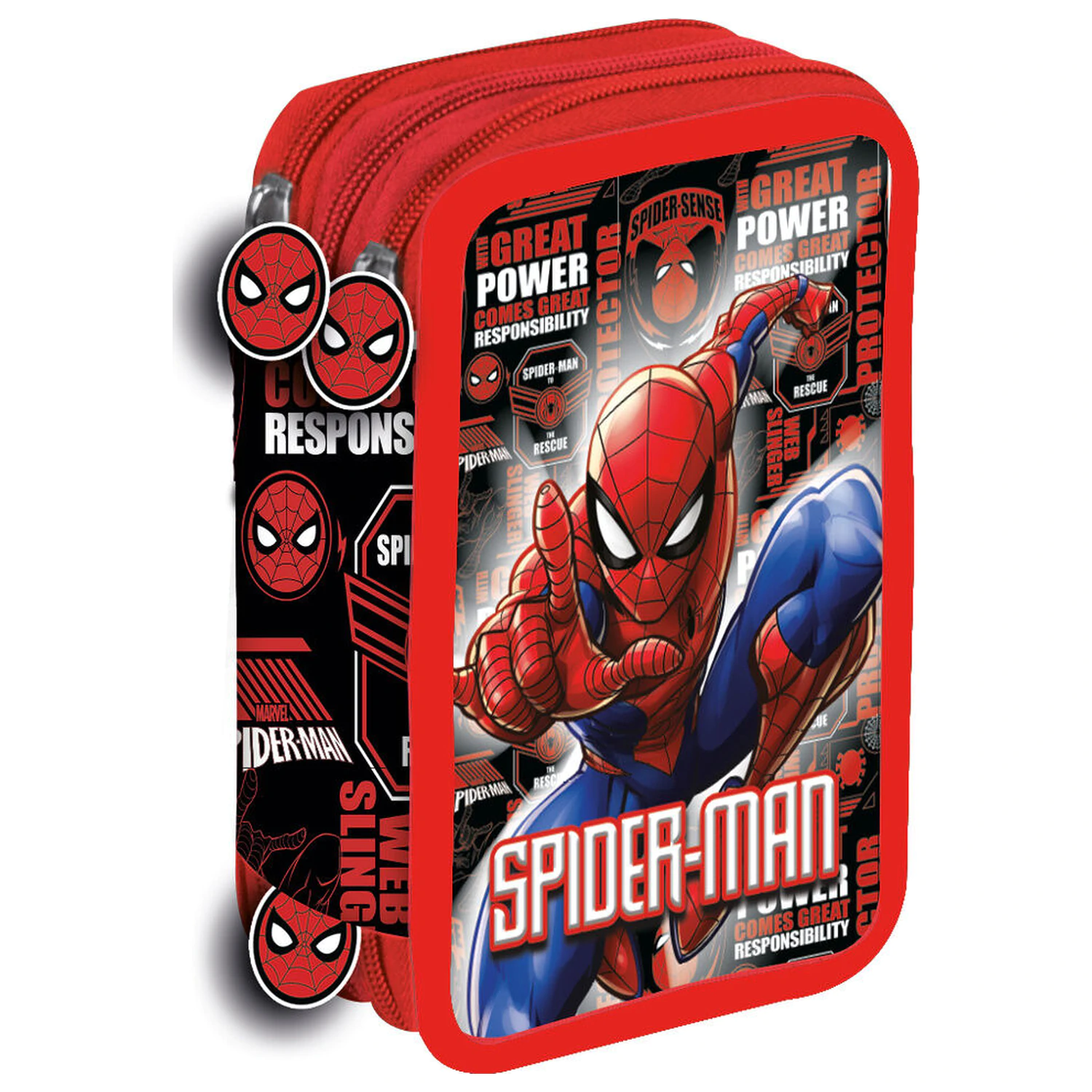 Marvel Spiderman Hero trojitý peračník produktová fotografia