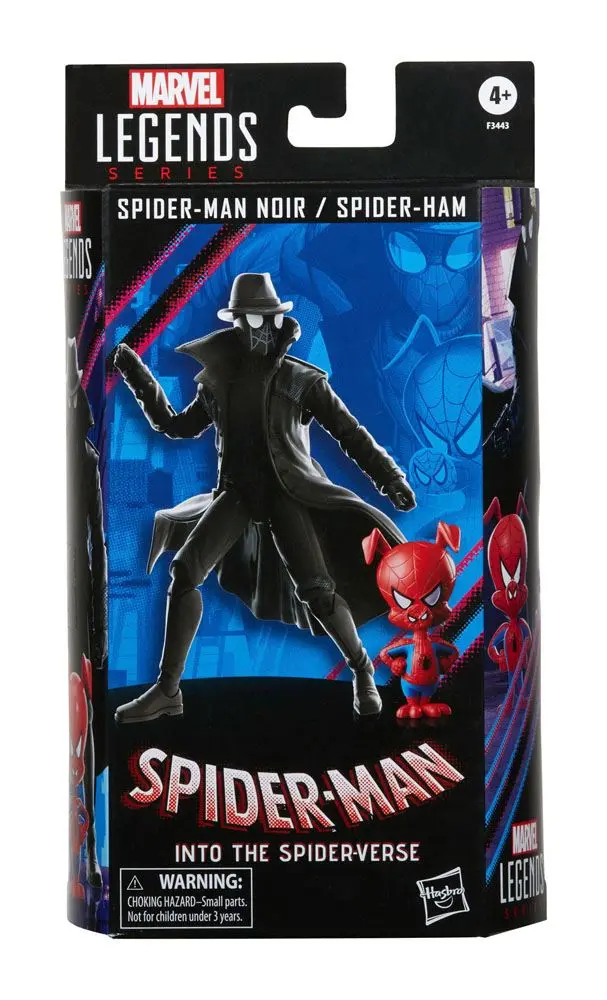 Spider-Man: Into the Spider-Verse Marvel Legends Akčné figúrky 2-Pack 2022 Spider-Man Noir & Spider-Ham 15 cm produktová fotografia
