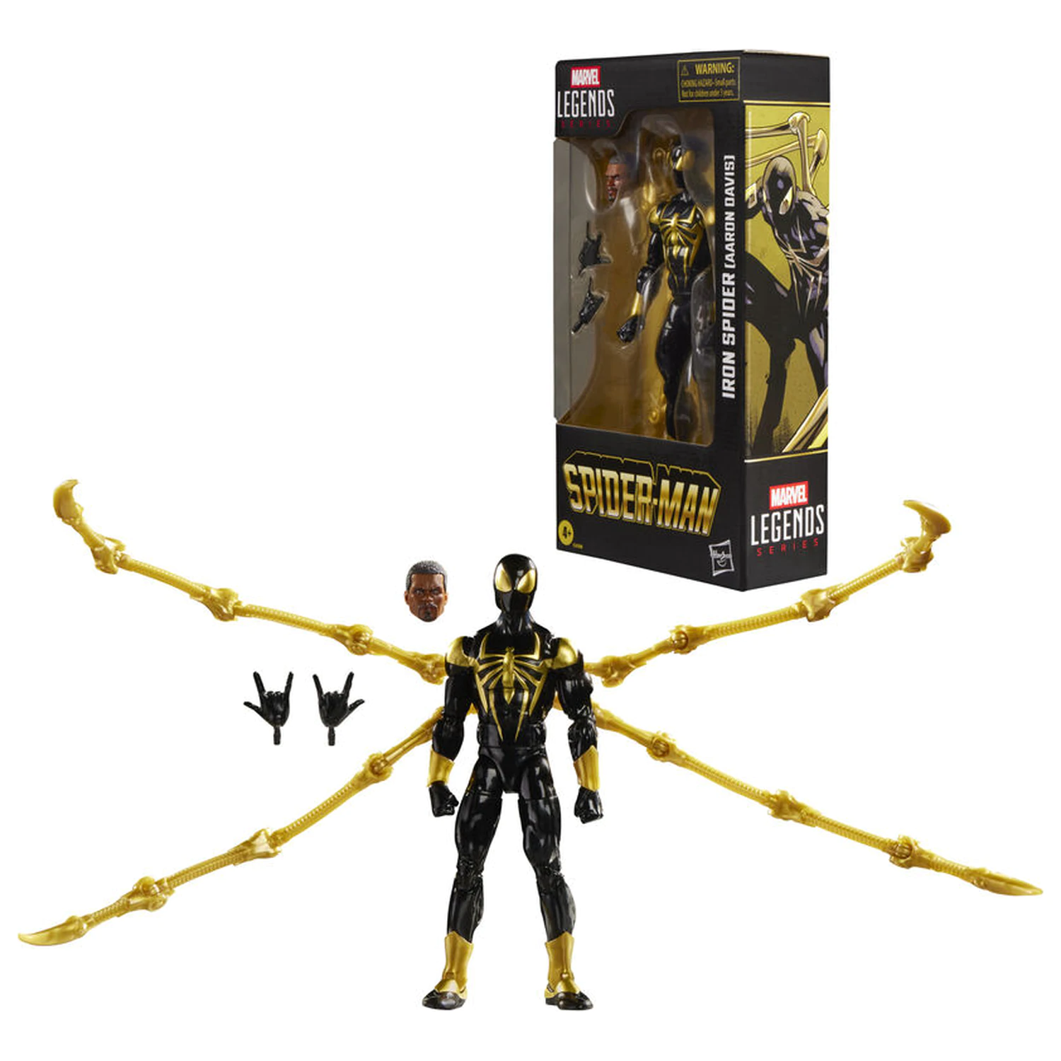 Marvel Spiderman Iron Spider Aroon Davis figúrka 15 cm produktová fotografia