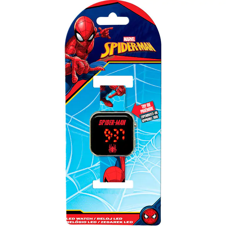 Marvel Spiderman LED hodinky termékfotó