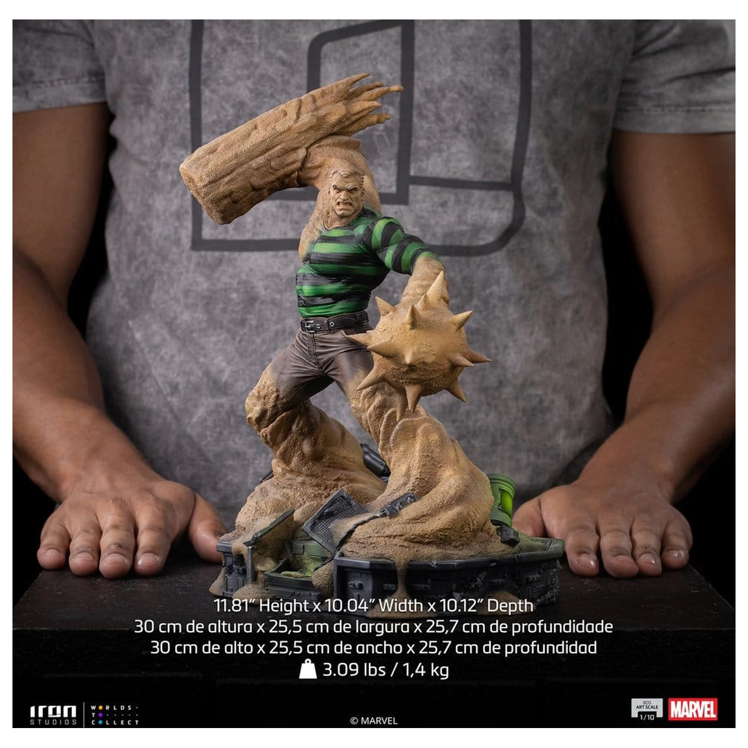 Socha Spider-Man Marvel Comics Art Scale 1/10 Sandman 30 cm produktová fotografia