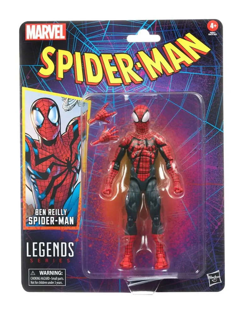 Spider-Man Marvel Legends Retro Collection Akčná figúrka Ben Reilly Spider-Man 15 cm termékfotó