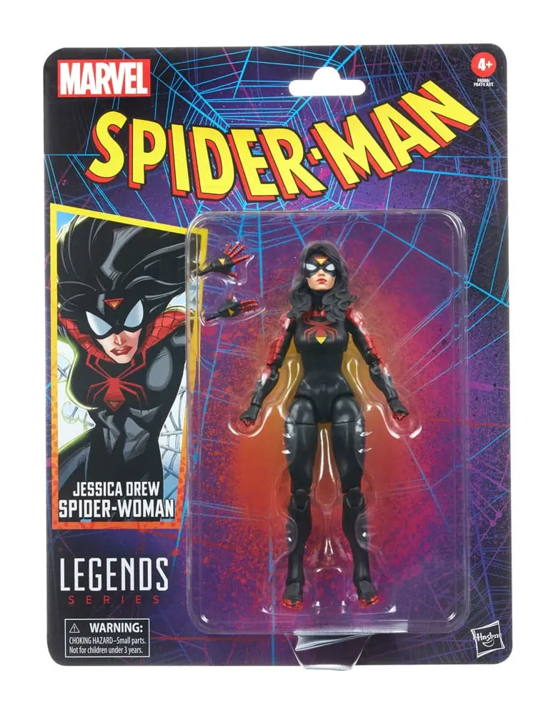 Spider-Man Marvel Legends Retro Collection Akčná figúrka Jessica Drew Spider-Woman 15 cm produktová fotografia