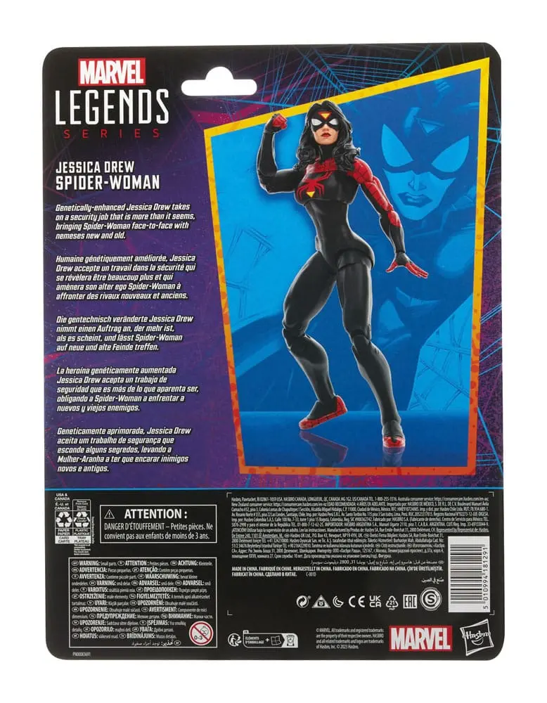 Spider-Man Marvel Legends Retro Collection Akčná figúrka Jessica Drew Spider-Woman 15 cm produktová fotografia