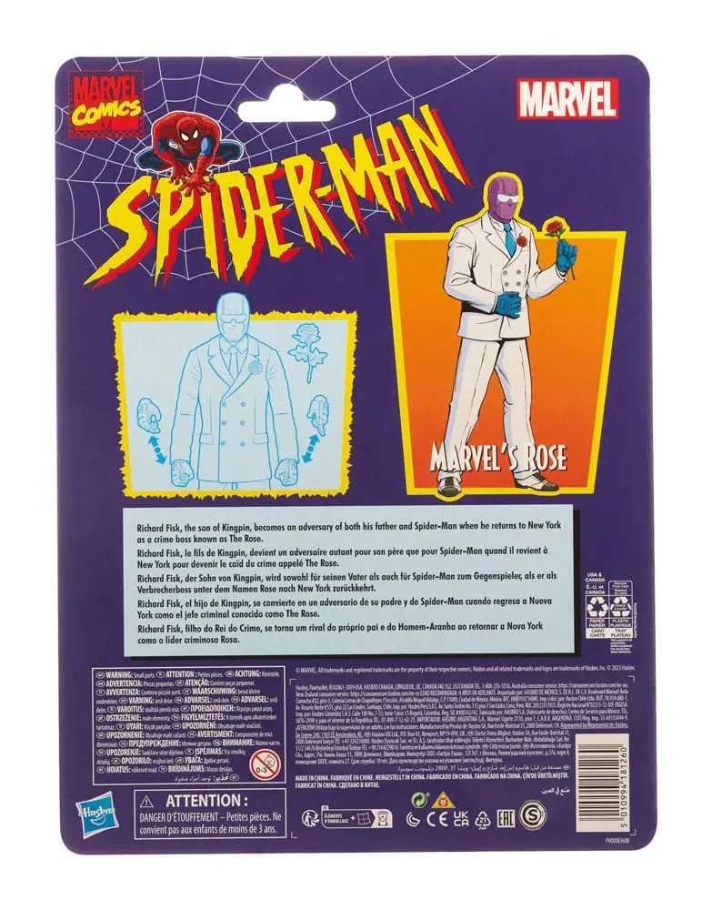 Spider-Man Marvel Legends Retro Collection akčná figúrka Marvel's Rose 15 cm termékfotó