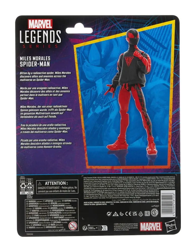 Spider-Man Marvel Legends Retro Collection akčná figúrka Miles Morales Spider-Man 15 cm termékfotó