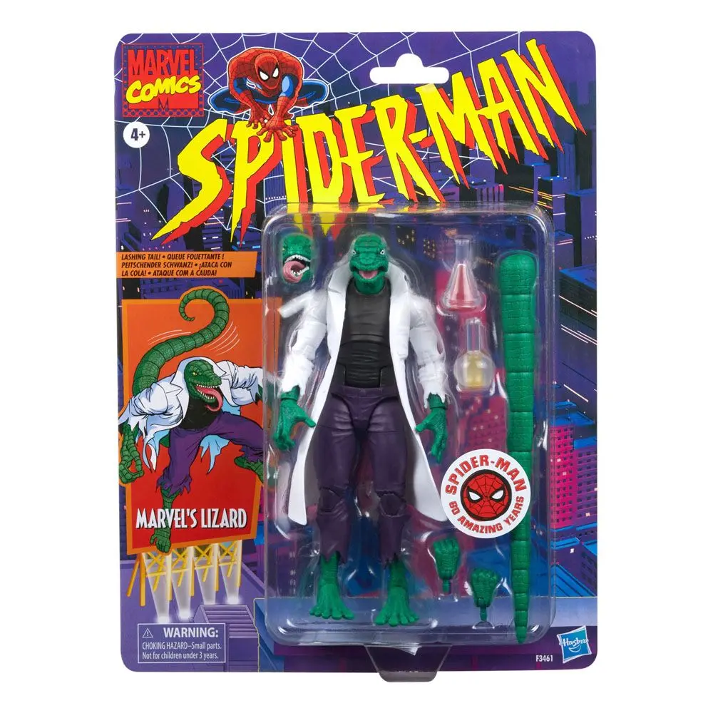 Spider-Man Marvel Legends retro akčná figúrka Marvel's Lizard 15 cm produktová fotografia